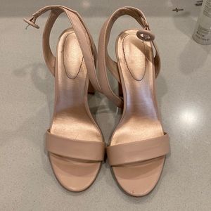 Mix no 6 nude heels size 8.5